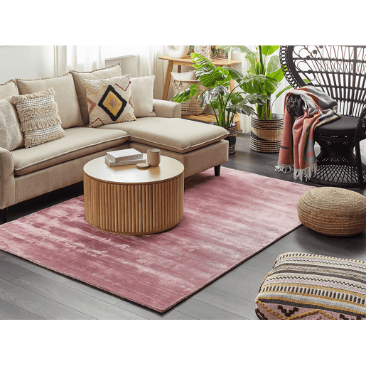 Tapete GESI II Rosa 140 x 200 cm Viscose