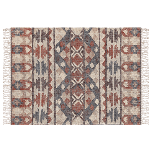 Tapete KALFA Multicolor 160 x 230 cm Juta