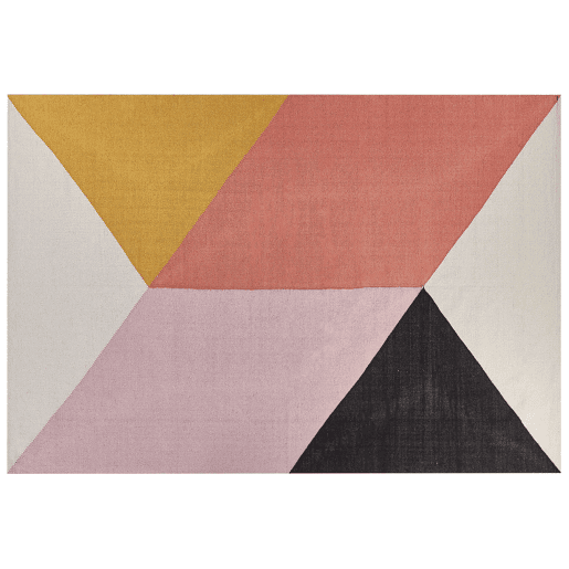Tapete NIZIP Multicolor 160 x 230 cm Algodão
