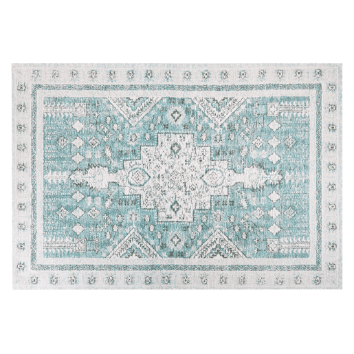 Tapete FULLA Verde menta 160 x 230 cm Algodão Tapete FULLA Verde menta 160 x 230 cm Algodão