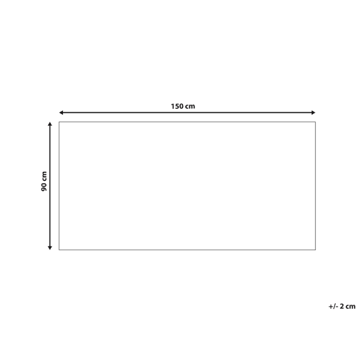 Tapete de exterior SIKAR Verde claro 90 x 150 cm