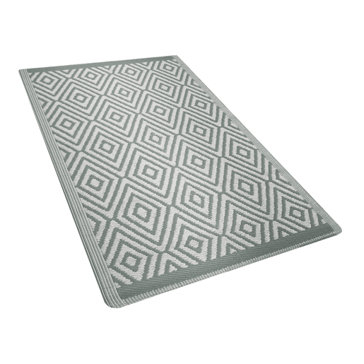 Tapete de exterior SIKAR Verde claro 90 x 150 cm
