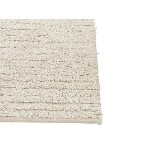 Tapete TEZPUR Creme 160 x 230 cm Algodão
