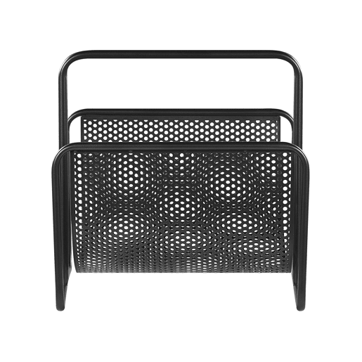 Suporte de revistas BELA Metal Preto