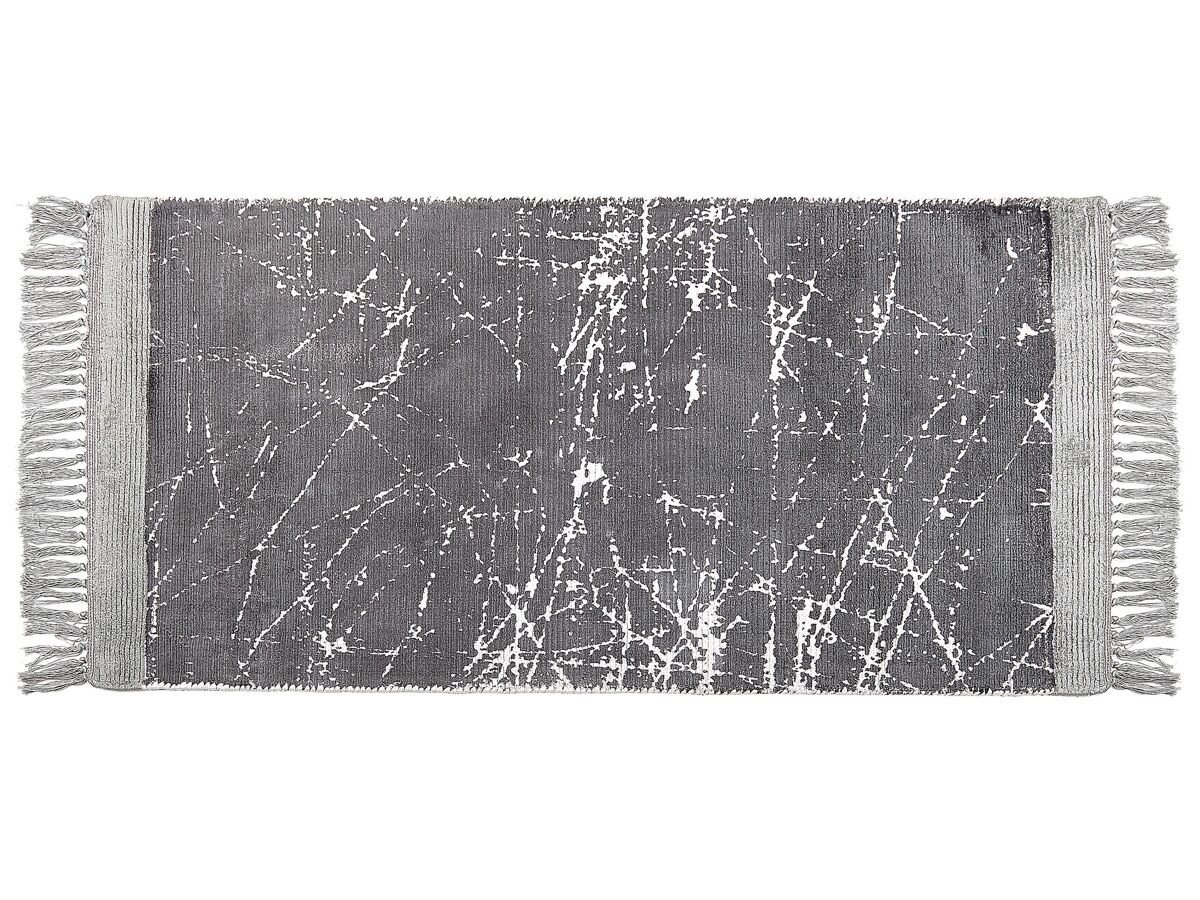 Beliani De pelo corto HANLI 80x150 Gris