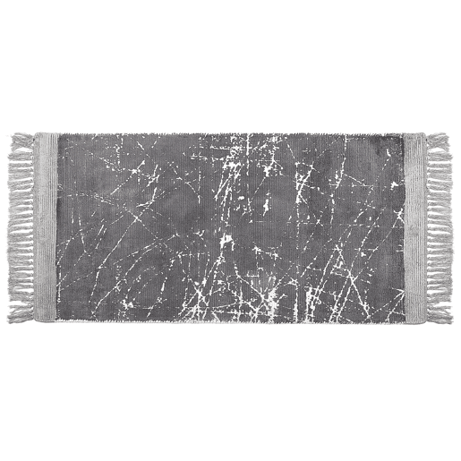 Tapete HANLI Cinzento 80 x 150 cm Viscose