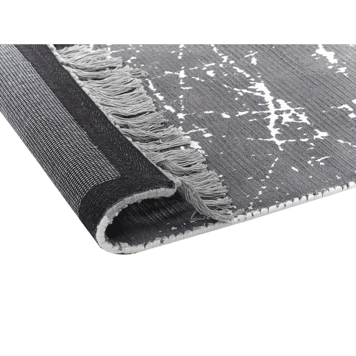Tapete HANLI Cinzento 80 x 150 cm Viscose