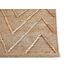 Beliani De tejido plano DADAY 140x200 Beliani De tejido plano DADAY 140x200 Beige