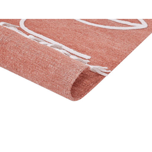 Tapete de exterior YAVU Vermelho claro 80 x 150 cm