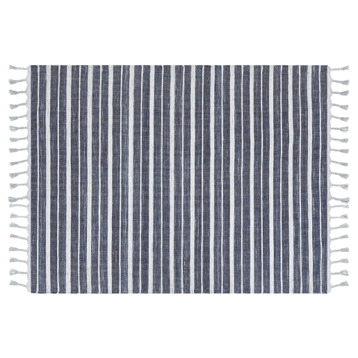 Tapete BADEMLI Azul escuro 160 x 230 cm