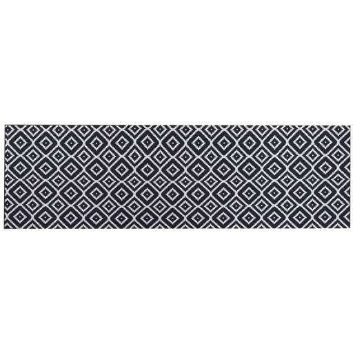 Tapete KARUNGAL Preto 60 x 200 cm
