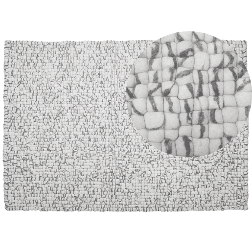Tapete AMDO Cinzento claro 160 x 230 cm