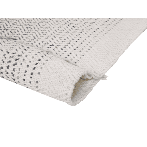 Tapete OMERLI Branco 80 x 150 cm Lã
