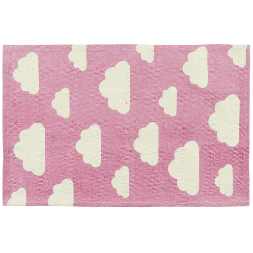 Tapetes para Crianças GWALIJAR Rosa 60 x 90 cm Algodão