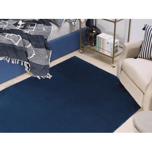 Tapete GESI II Azul marinho 140 x 200 cm Viscose