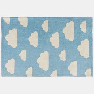 Tapetes para Crianças GWALIJAR Azul 60 x 90 cm Algodão