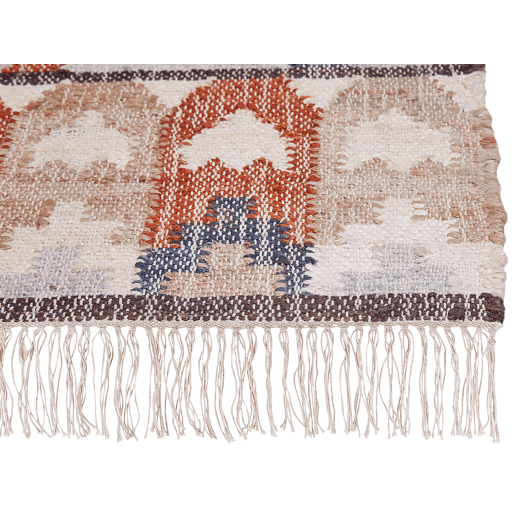 Tapete KALFA Multicolor 80 x 150 cm Juta