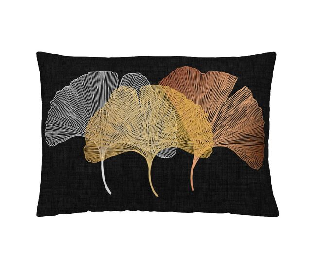 Funda de cojín naturals ginkgo (30 x 50 cm)