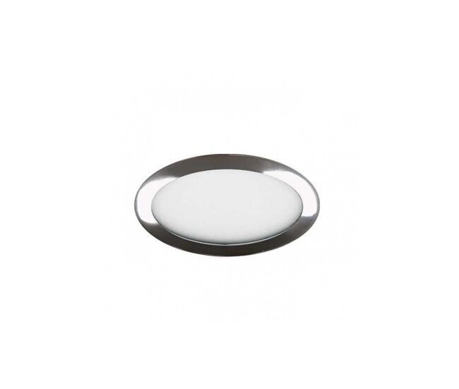 Empotrable aluminio color cromo serie apolo 17cm