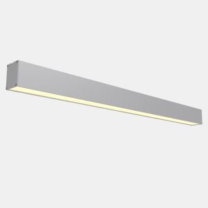Candeeiro suspenso de alumínio cor cinzenta série linex 60,5 cm