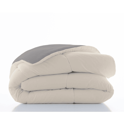 Enchimento nórdico Naturals 300 GRMS 300 gsm Cinzento Pedra 180 x 260 cm (Solteiro)