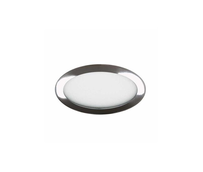 Empotrable aluminio color cromo serie apolo 17cm