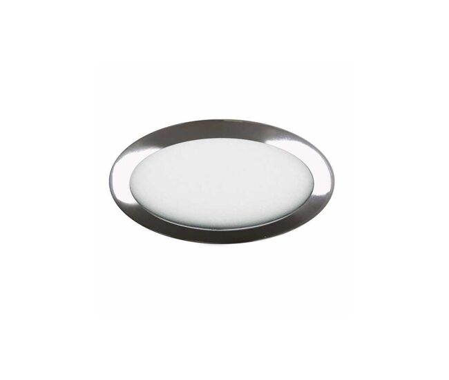 Lampara de techo metal color cromo serie apolo 22cm