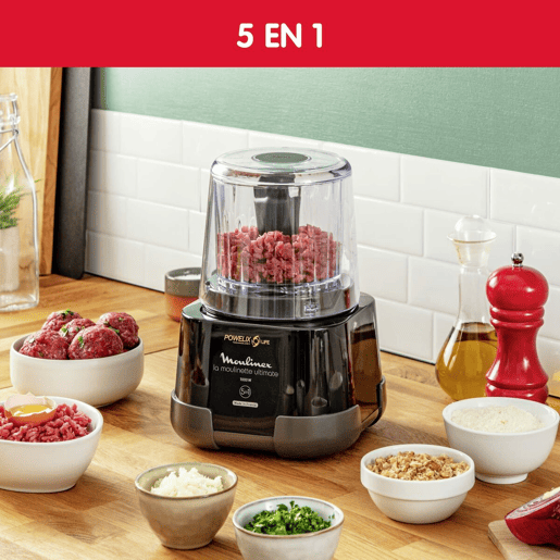 Picadora Moulinex DP8108 1000W 0,55 L Preto
