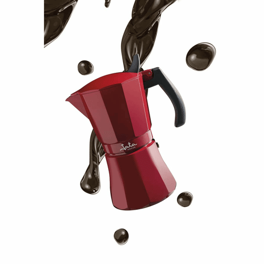 Cafeteira Italiana JATA HCAF2012 * Vermelho Alumínio (12 Kopjes)