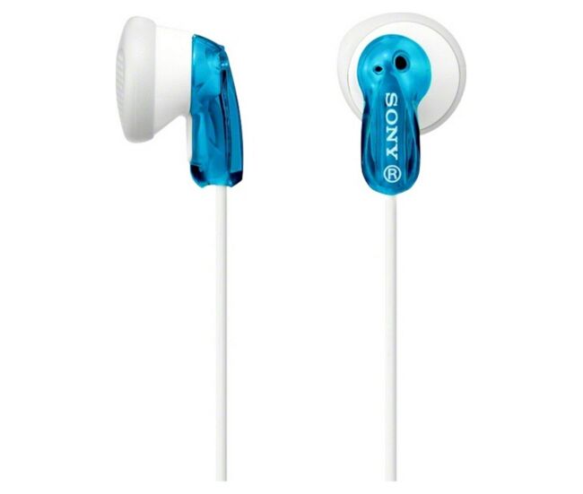 Auriculares sony mdr-e9lpb in-ear azul