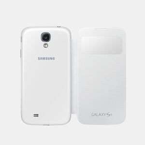 Capa tipo Livro para o Telemóvel Samsung Galaxy S4 i9500 Branco