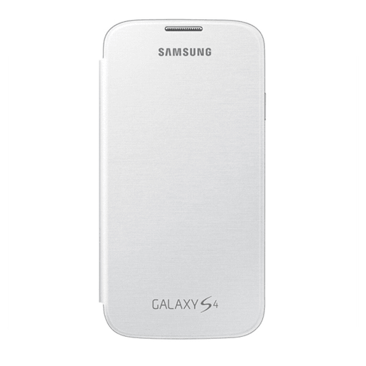 Capa tipo Livro para o Telemóvel Samsung Galaxy S4 i9500 Branco