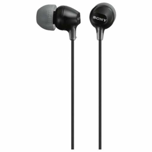Auriculares Sony MDR EX15LP in-ear Preto
