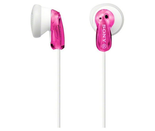 Auriculares sony mdre9lpp.ae in-ear rosa