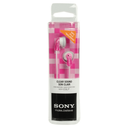 Auriculares Sony MDRE9LPP.AE in-ear Cor de Rosa