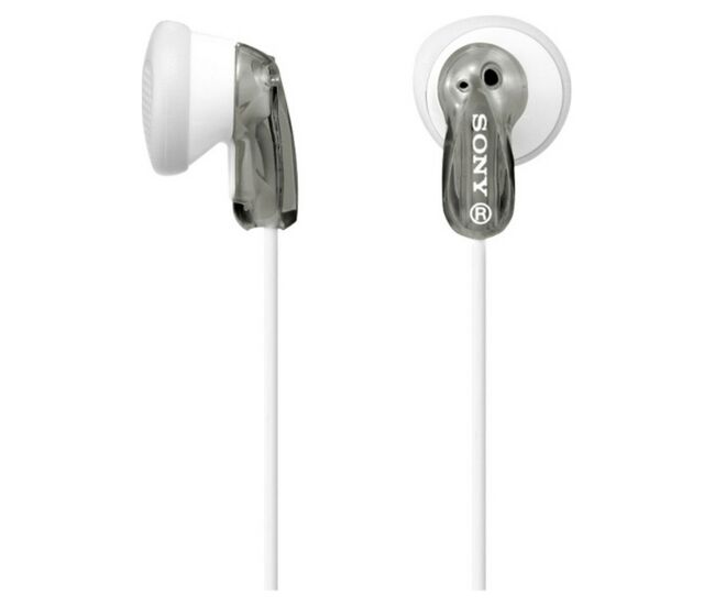 Auriculares sony mdre9lph.ae in-ear gris
