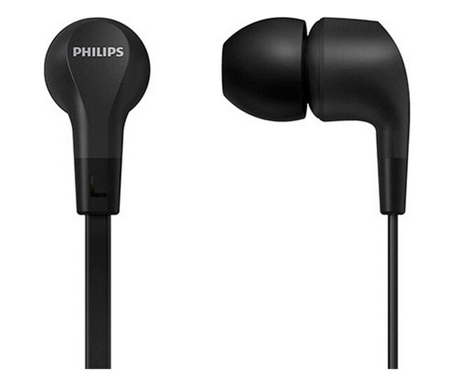 Auriculares philips negro silicona
