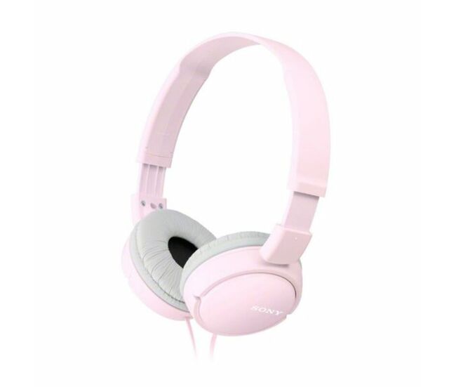 Auriculares sony mdr zx110 rosa diadema