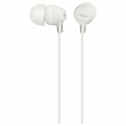 Auriculares Sony MDR EX15LP in-ear Branco