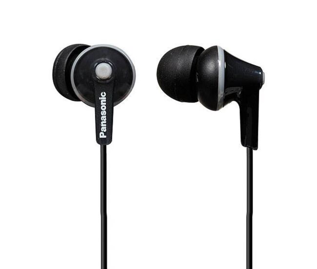 Auriculares panasonic corp. rp-hje125e in-ear negro