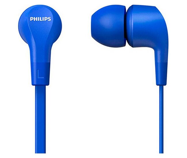 Auriculares philips azul silicona