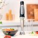 Batidora de mano Minipimer 7 MQ 7000X Braun 1000W con vaso medid Batidora de mano Minipimer 7 MQ 7000X Braun 1000W con vaso medid Negro