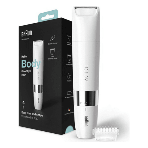 Depiladora Elétrica Braun BS1000 Branco Depiladora Elétrica Braun BS1000 Branco
