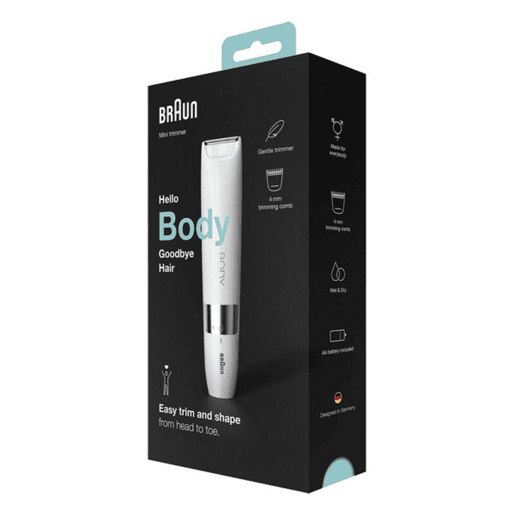 Depiladora Elétrica Braun BS1000 Branco Depiladora Elétrica Braun BS1000 Branco