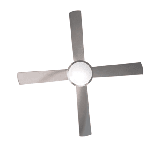 Cecotec Ventoinha de teto de 52u2019u2019 com 4 pás, 60 W, lâmpada LED com função VerãoInverno.