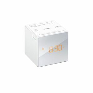 Rádio Despertador Sony ICFC1W LED Branco