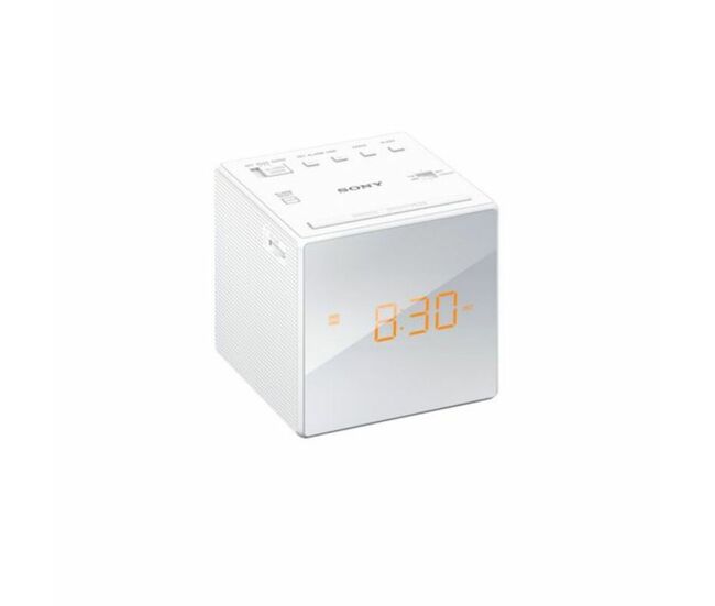 Radio despertador sony icfc1w led blanco