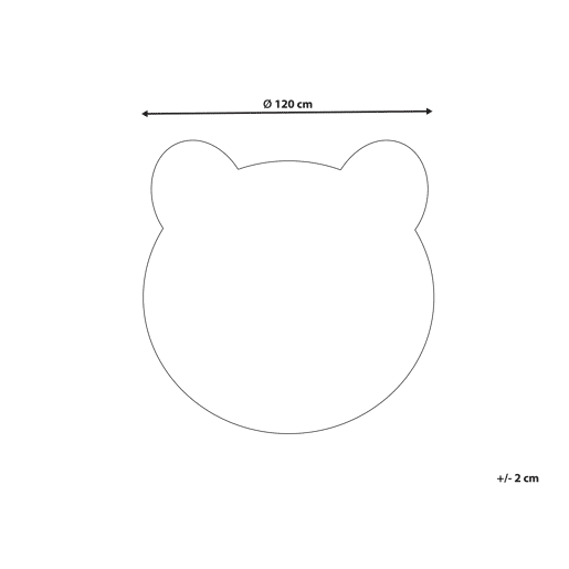 Tapetes para Crianças COLARGOL Castanho ø 120 cm