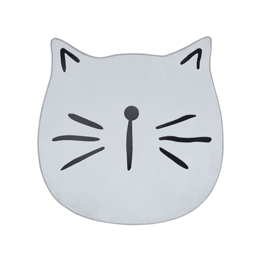 Tapetes para Crianças KITTY Cinzento ø 100 cm