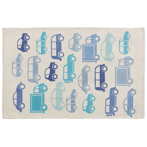 Tapetes para Crianças MADURAJ Azul 60 x 90 cm Algodão